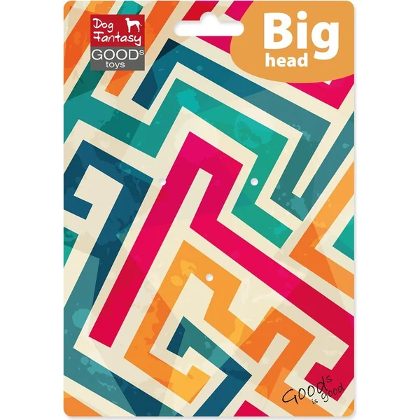 Jouet Dog Fantasy Big head lapin en peluche avec couinement 30cm