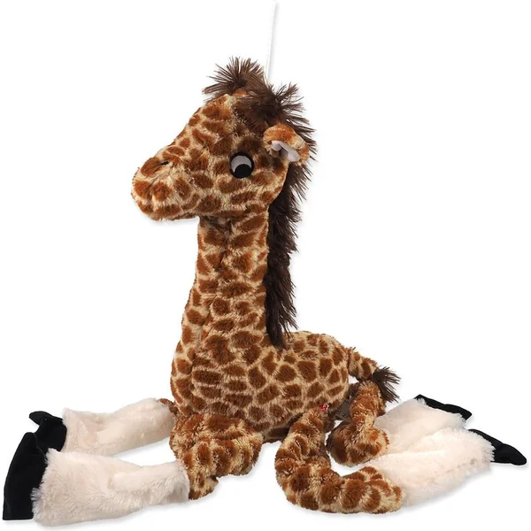 Jouet Dog Fantasy Jumbo girafe avec couinement et bruissement 87cm