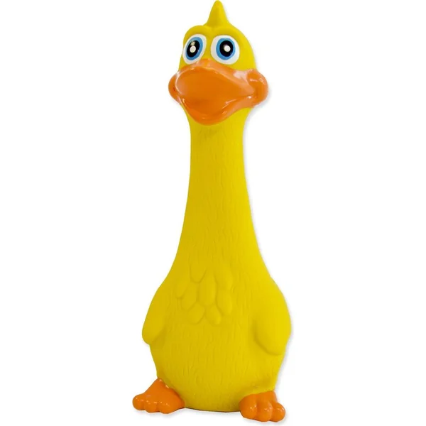 Jouet Dog Fantasy Poule en latex caquetant mix 19cm