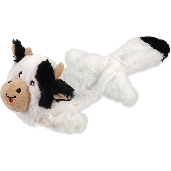 Jouet Dog Fantasy Recycled Toy vache qui couine avec poche à friandises 50cm