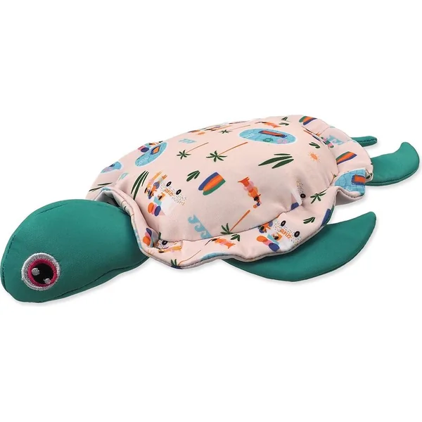 Jouet Dog Fantasy Water Float tortue qui couine et flotte verte 25,5cm