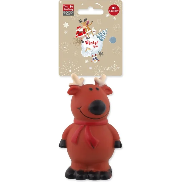 Jouet Dog Fantasy Winter Tale Renne vinyle 11cm