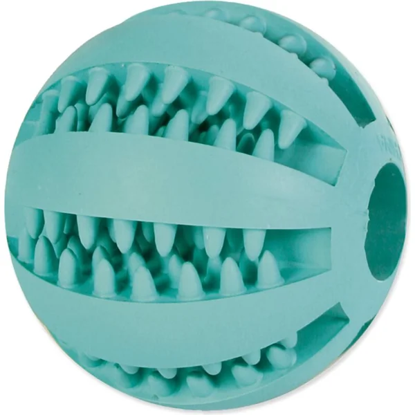 Jouet Trixie DentaFun balle en caoutchouc baseball menthe 7cm