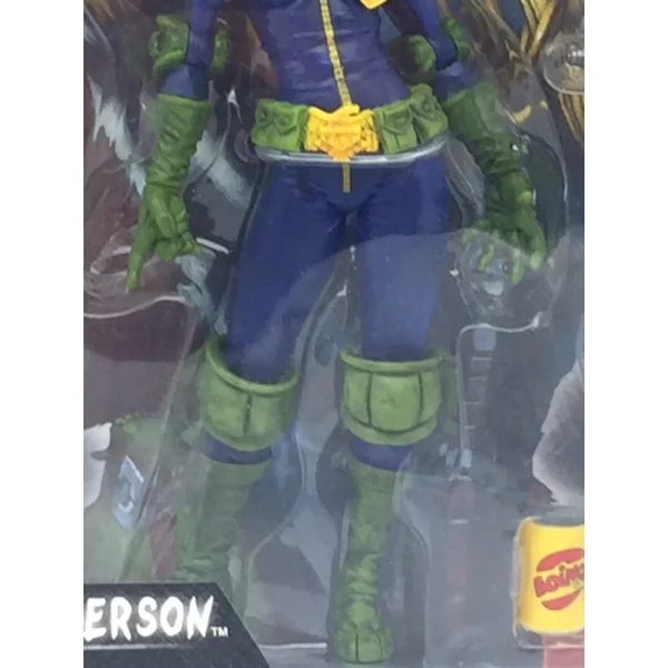 JUDGE ANDERSON FIGURINE ARTICULÉE 2000 AD JUDGE DREAD COLLECTOR SERIES 1 RE : ACTION