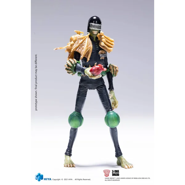 Judge Death figurine 1/18 Exquisite Mini 2000 AD Hiya Toys 10 cm