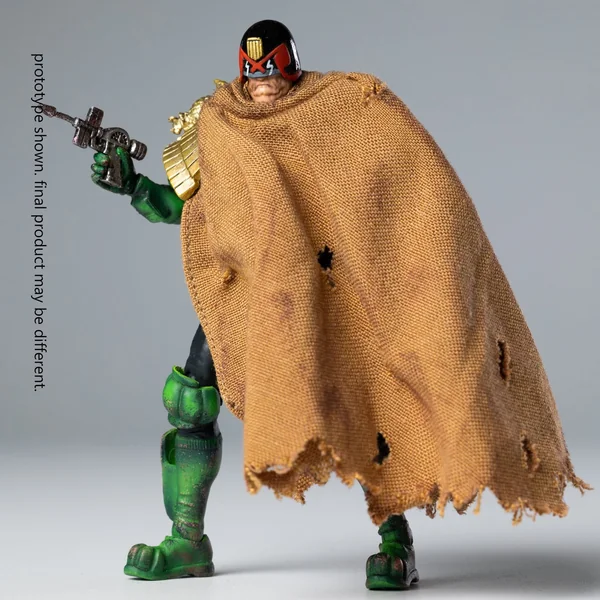 Judge Dredd Cursed Earth figurine 1/18 Exquisite Mini 2000 AD Hiya Toys 10 cm
