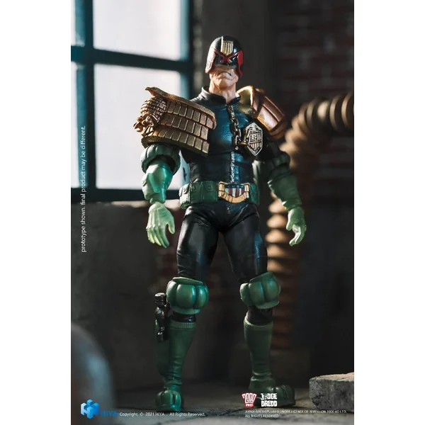 Judge Dredd figurine 1/18 Exquisite Mini 2000 AD Hiya Toys 10 cm