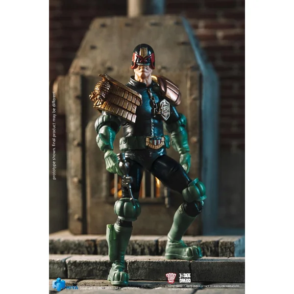 Judge Dredd figurine 1/18 Exquisite Mini 2000 AD Hiya Toys 10 cm