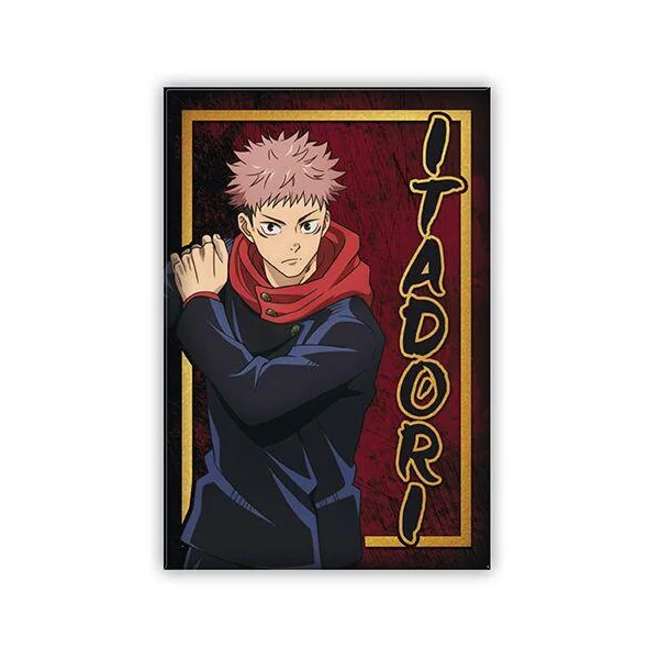 JUJUTSU KAISEN - AIMANT STANDARD - YUJI ITADORI X4