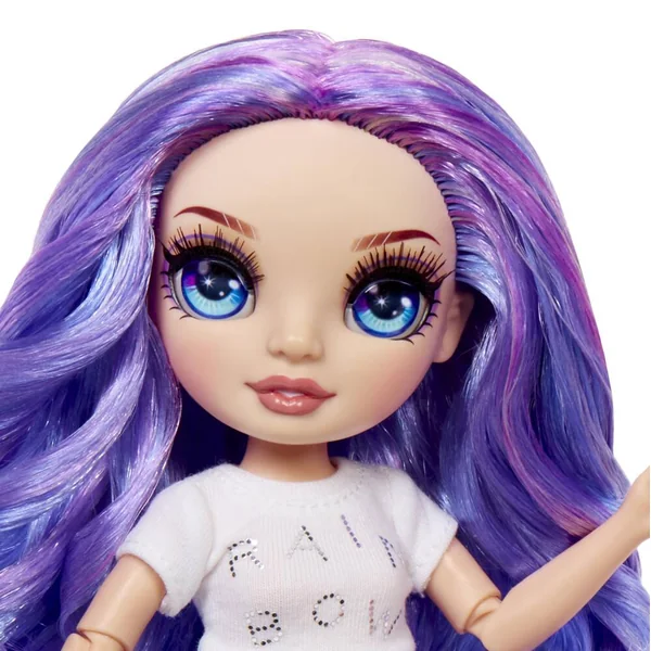 JUNIOR HIGH - POUPEE MANNEQUIN 22CM - VIOLET PYJAMA PARTY