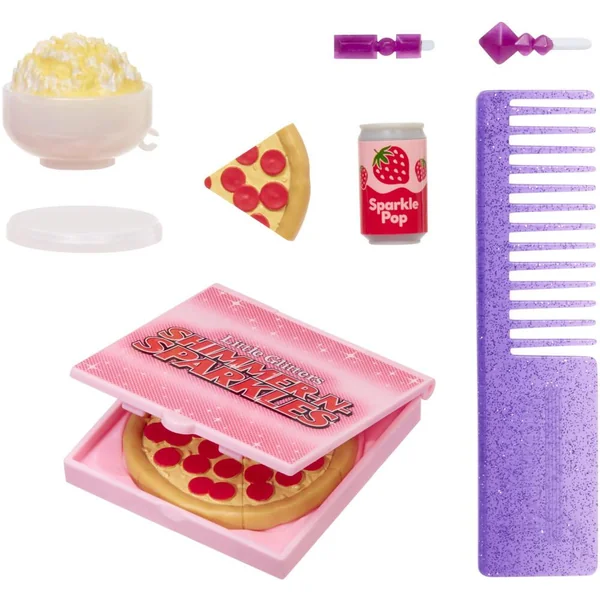 JUNIOR HIGH - POUPEE MANNEQUIN 22CM - VIOLET PYJAMA PARTY