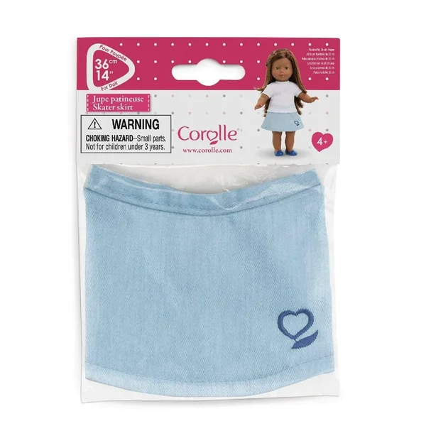 JUPE PATINEUSE POUR POUPEE - COROLLE MA COROLLE