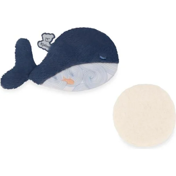 Kaloo Petit Calme Baleine en peluche avec coussin de lavande rafraîchissant apaisant 9 cm