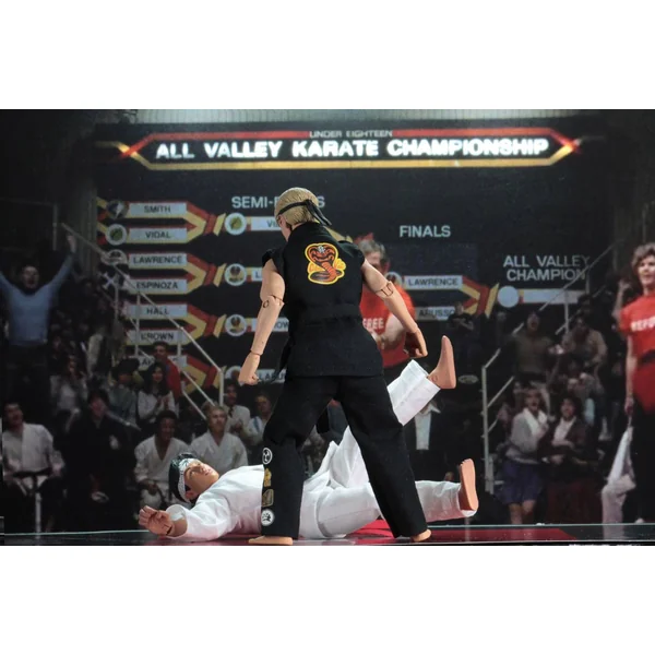 KARATE KID PACK 2 FIGURINES RETRO TOURNAMENT NECA 20 CM