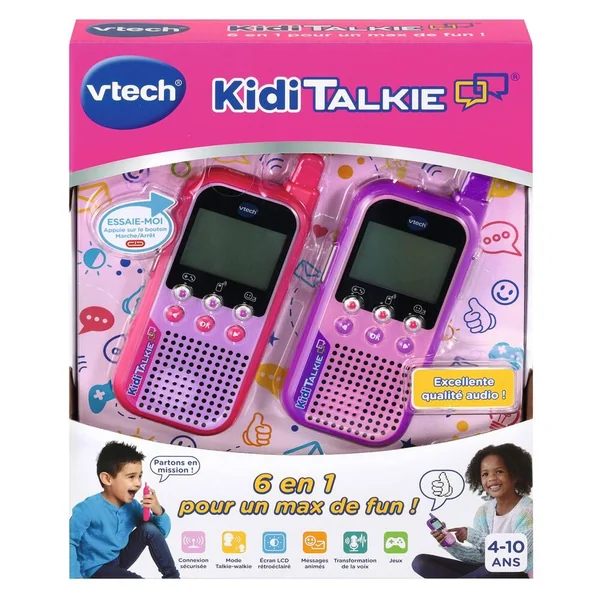 KIDI TALKIE ROSE-VIOLET