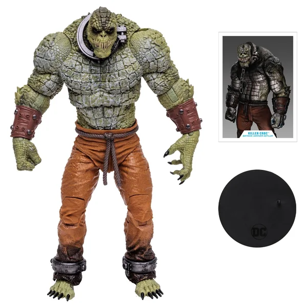 Killer Croc figurine Megafig Batman Arkham Asylum McFarlane Toys 23 cm