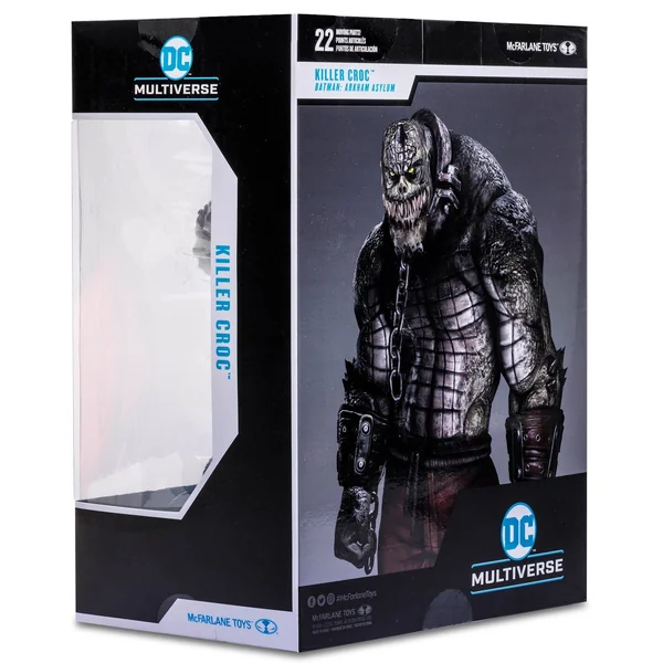 Killer Croc figurine Megafig Batman Arkham Asylum McFarlane Toys 23 cm