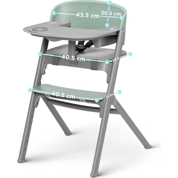 KINDERKRAFT Chaise haute LIVY Aster Pink