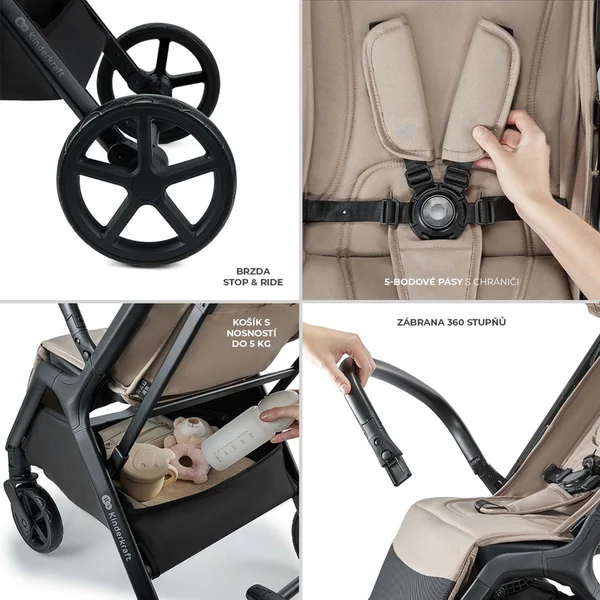 Kinderkraft Poussette sportive Loom Beige