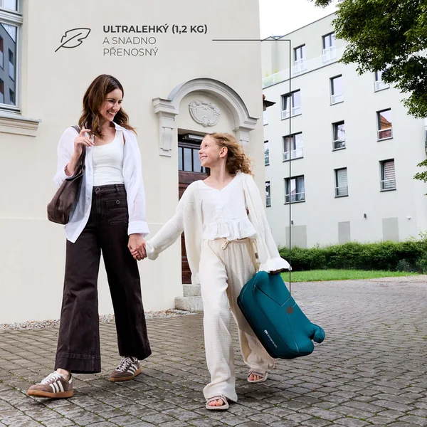 KINDERKRAFT Rehausseur I-Boost 2 (125–150 cm) Rose