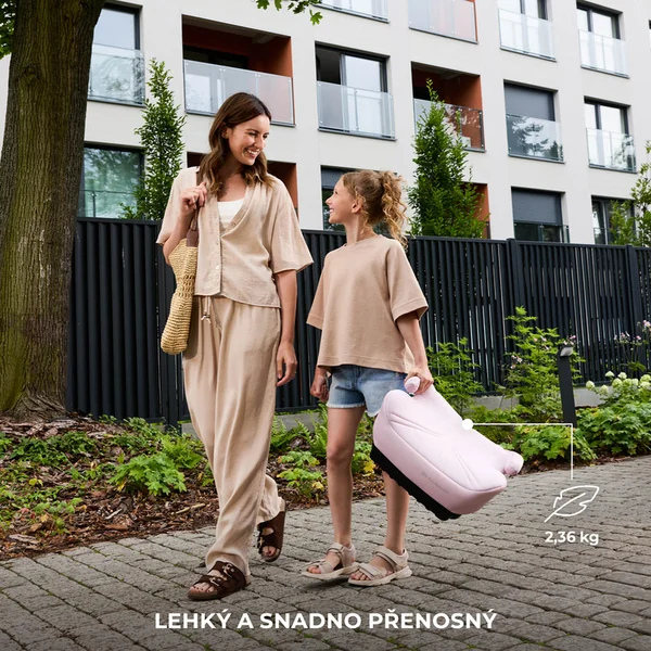 KINDERKRAFT Rehausseur I-Boost 2 Pro (125–150 cm) Rose