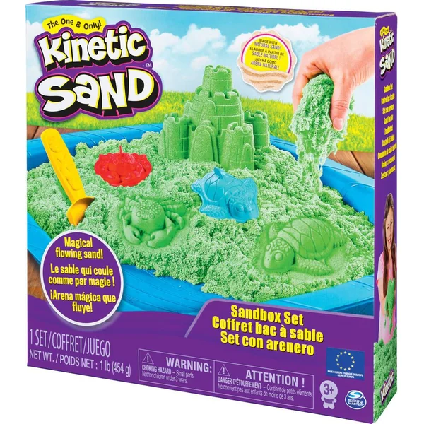 KINETIC SAND- COFFRET CHATEAU-BAC A SABLE