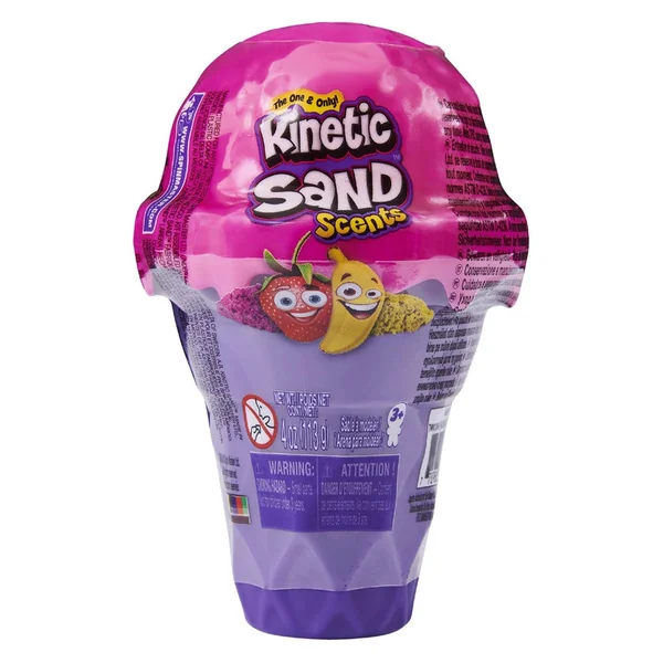 Kinetic Sand Ice Cream Cone Container with 2 Colors