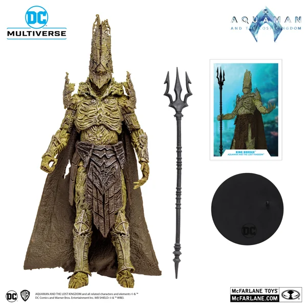 King Kordax figurine DC Aquaman et le Royaume perdu McFarlane Toys 18 cm