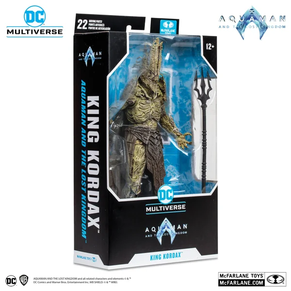 King Kordax figurine DC Aquaman et le Royaume perdu McFarlane Toys 18 cm