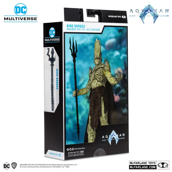 King Kordax figurine DC Aquaman et le Royaume perdu McFarlane Toys 18 cm