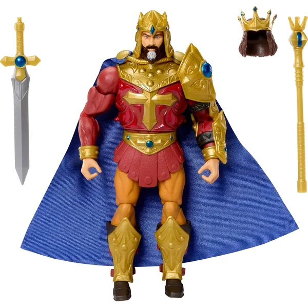 King Randor figurine Masters of the Universe New Eternia Masterverse Mattel 18 cm