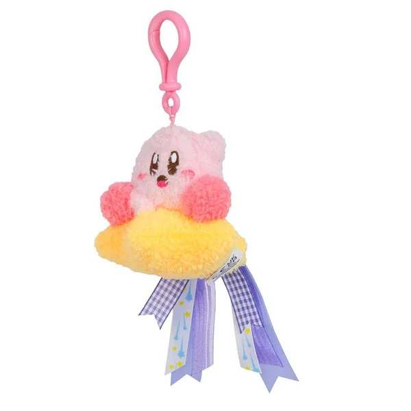 KIRBY CLIP-ON AVEC RUBANS VOLANT