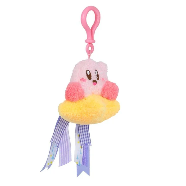 KIRBY CLIP-ON AVEC RUBANS VOLANT