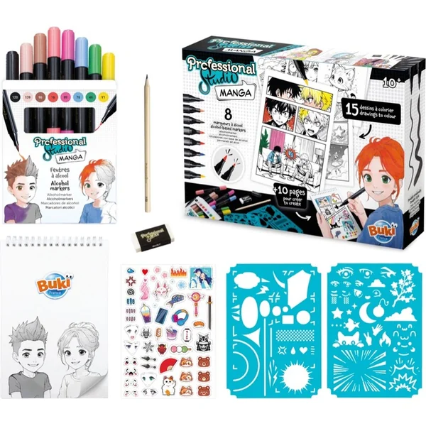 Kit créatif - Manga - création de ses propres bandes dessinées