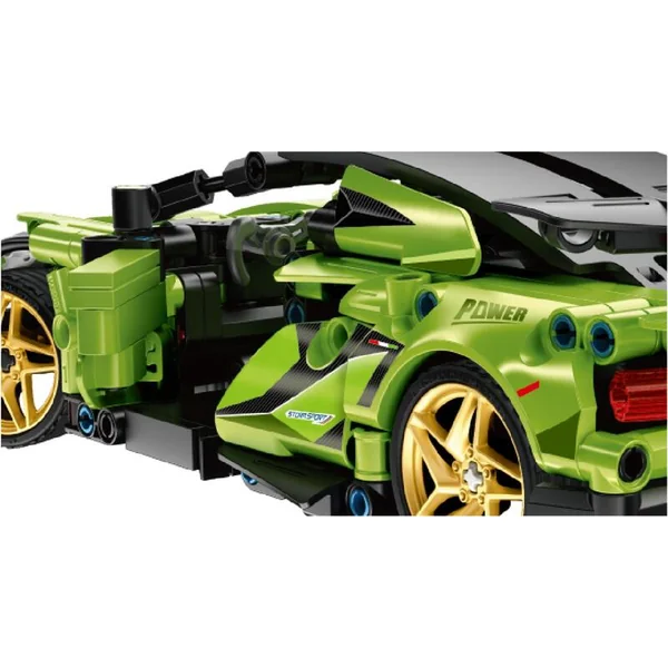 Kit de construction iM.MASTER voiture de course RC plastique 2,4 GHz 429 pièces pack+ batterie