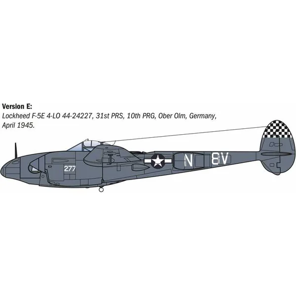 Kit modèle avion 2834 - P-38J E.T.O. (1:48)