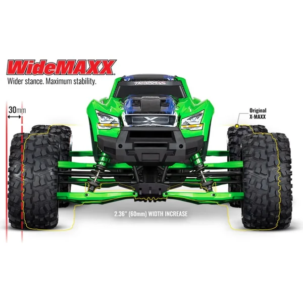 Kit WideMaxx noir de Traxxas (pour X-Maxx)