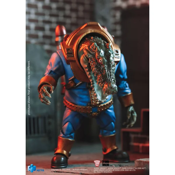 Klegg Mercenarise figurine 1/18 Exquisite Mini 2000 AD Hiya Toys 12 cm