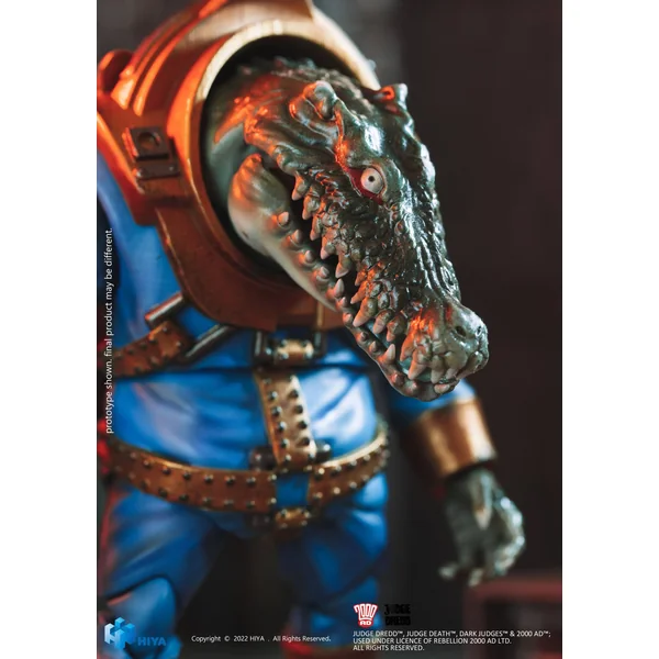 Klegg Mercenarise figurine 1/18 Exquisite Mini 2000 AD Hiya Toys 12 cm