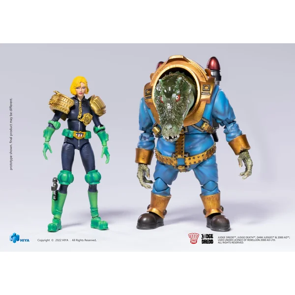 Klegg Mercenarise figurine 1/18 Exquisite Mini 2000 AD Hiya Toys 12 cm