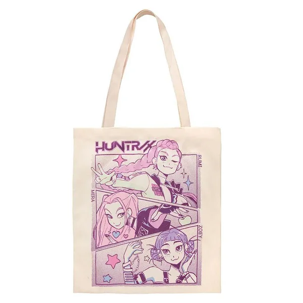 KPOP DEMON HUNTERS - TOTE BAG HUNTR/X - UNE BATAILLE POUR LES FANS