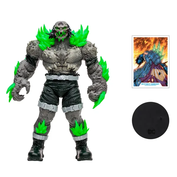 Kryptonite Doomsday figurine Megafig Superman vs Batman McFarlane Toys 30 cm
