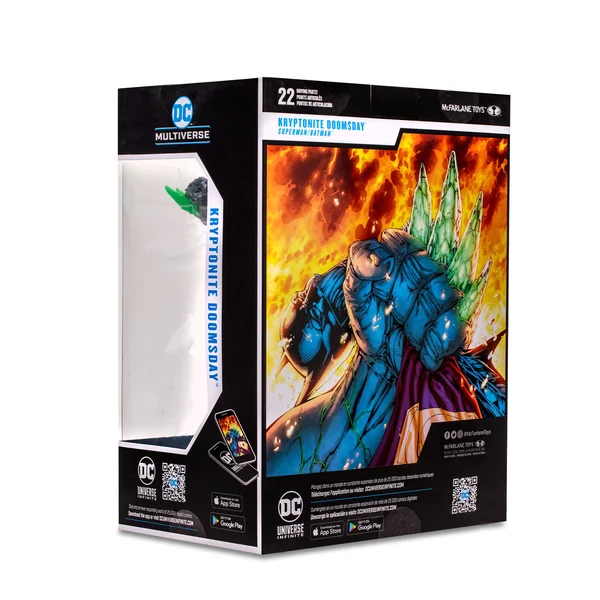 Kryptonite Doomsday figurine Megafig Superman vs Batman McFarlane Toys 30 cm