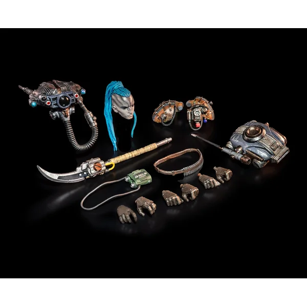 Kurnn Ray figurine Cosmic Legions OxKrewe Book One Thraxxon Four Horsemen 15 cm