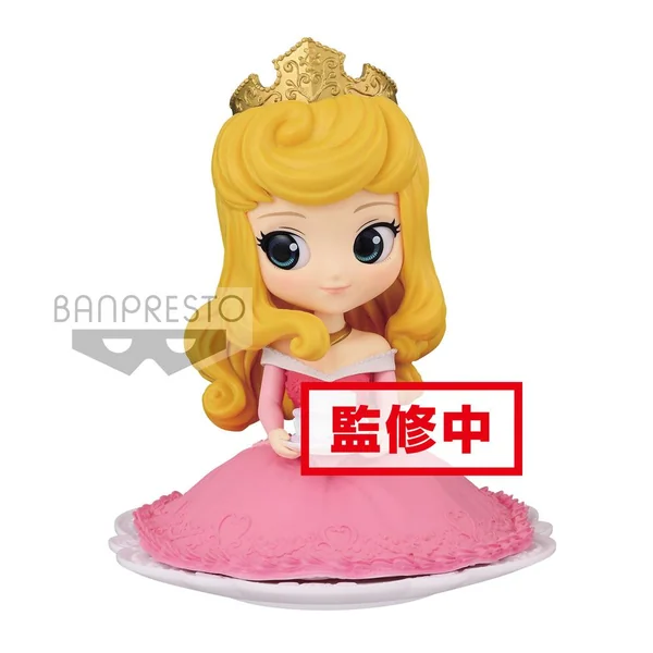 LA BELLE AU BOIS DORMANT: PRINCESS AURORA, SUGIRLY, Q POSKET - figurine en vinyle 14 cm