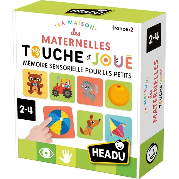 LA MAISON DES MATERNELLES - MEMORY SENSORIEL POUR LES PETITS