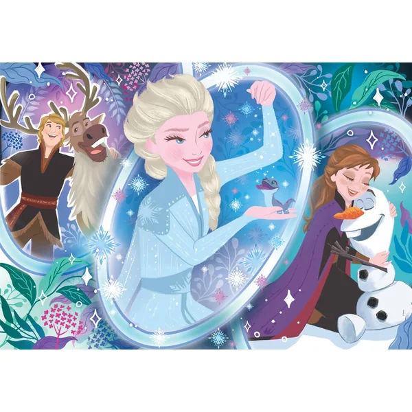 LA REINE DES NEIGES - PUZZLE 104 PIECES