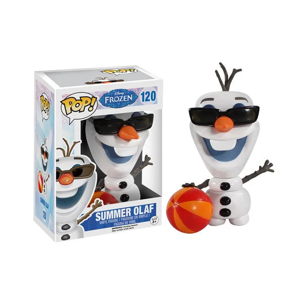 LA REINE DES NEIGES: SUMMER OLAF, FUNKO POP! - figurine vinyl 10 cm