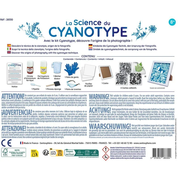 LA SCIENCE DU CYANOTYPE