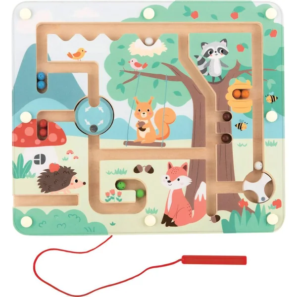 LABYRINTHE MAGNETIQUE - FORET EN BOIS